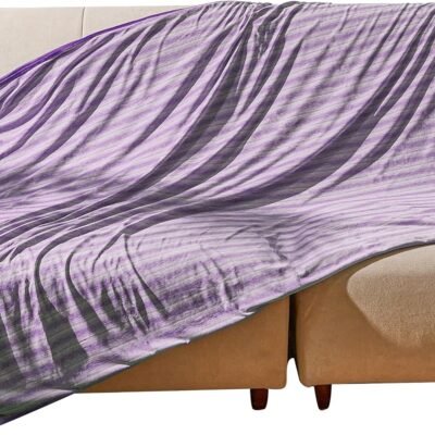 Cooling Blanket for Hot Sleepers, Summer Bed Blanket for Warm Night Sweat, Cool Sofa Throw Blanket for Hot Flashes, Soft Thin Lightweight Blanket for Adults Kids